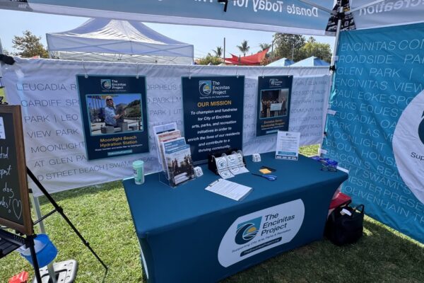 The Encinitas Project Booth-Left Side